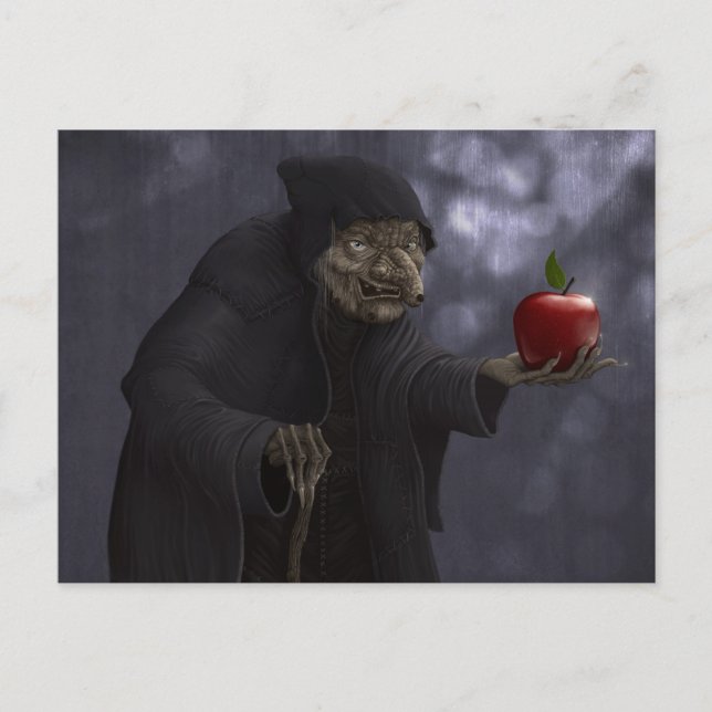 Grauapfel Postkarte (Vorderseite)
