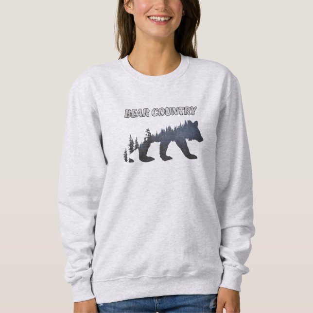 Graubär-Schlabberpulli Sweatshirt (Vorderseite)