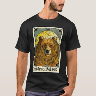 Graubär-Totem-Mondmagie T-Shirt