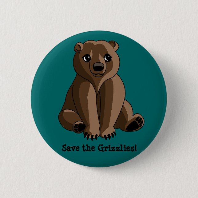 Graubären Button (Vorderseite)