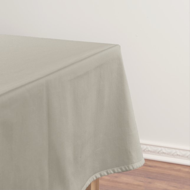 Graubeige Tischdecke (Beispiel)