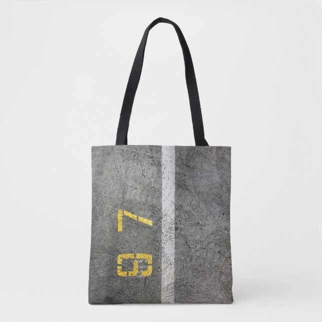 Graubetonboden mit 197 Druck Tasche (Vorderseite)