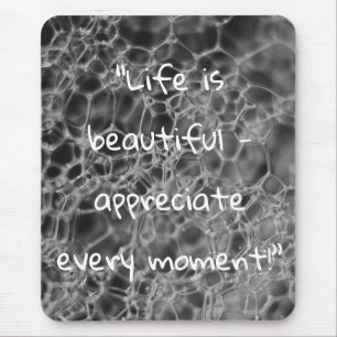 Graubläschen-Design Mousepad