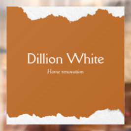 Graubrauer Textildruck Fensteraufkleber