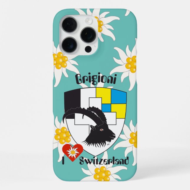 Graubünden Grischun Grigioni iPhone Hüllen iPhone 16 Pro Max Hülle (Rückseite)