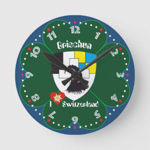 Graubünden Grischun Grigioni Schweiz Svizra Uhr
