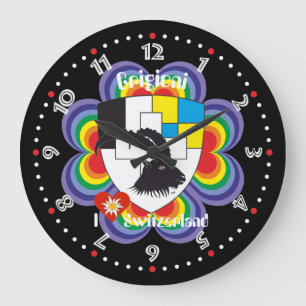 Graubünden Grischun Grigioni Schweiz Svizra Uhr