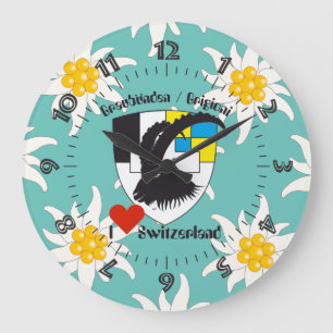 Graubünden Grischun Grigioni Schweiz Svizra Uhr