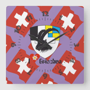 Graubünden Grischun Grigioni Schweiz Svizra Uhr