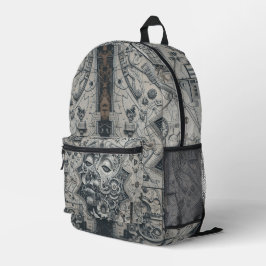 Grauchirurgie Bedruckter Rucksack