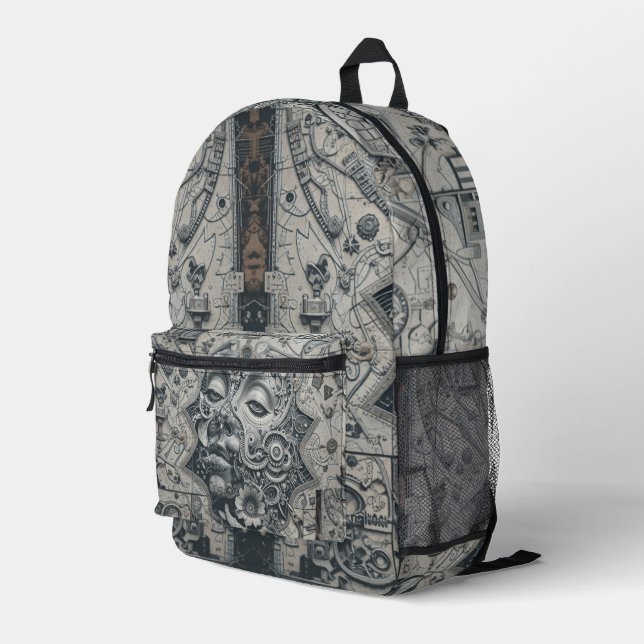 Grauchirurgie Bedruckter Rucksack (Rückseitige Ecke Rechts)