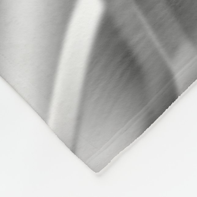 Graue, abgerundete Formen, in hellen Tönen Fleecedecke (Ecke)