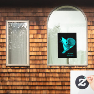 Graue Alien, die Wahrheit ist da draußen Fensteraufkleber