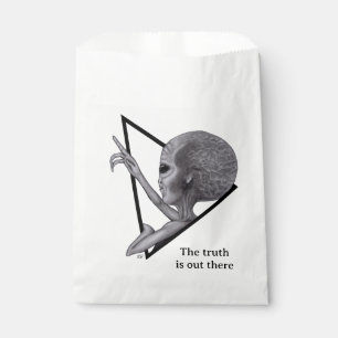 Graue Alien, die Wahrheit ist da draußen Geschenktütchen