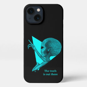 Graue Alien, die Wahrheit ist da draußen iPhone Hülle