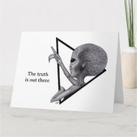 Graue Alien, die Wahrheit ist da draußen