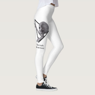 Graue Alien, die Wahrheit ist da draußen Leggings