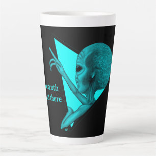 Graue Alien, die Wahrheit ist da draußen Milchtasse