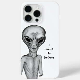 Graue Alien, ich wollte zu glauben Case-Mate iPhone Hülle