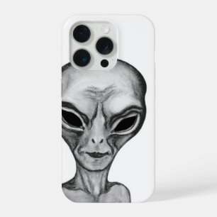 Graue Alien, ich wollte zu glauben iPhone 15 Pro Hülle