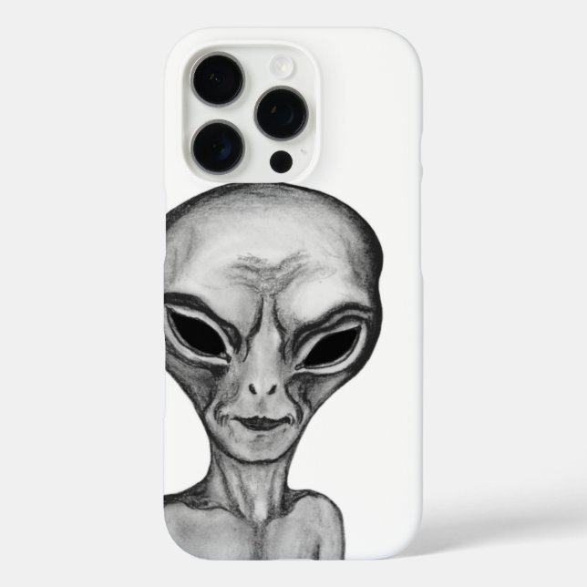 Graue Alien, ich wollte zu glauben iPhone 16 Pro Hülle (Rückseite)