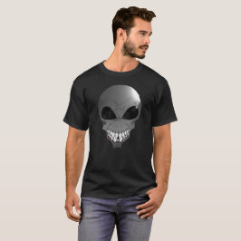 Graue Alien T - Shirt
