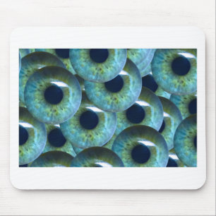 graue Augapfel Mousepad