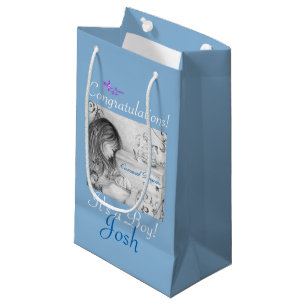 Graue & blaue Karusselträume Custom Kleine Geschen Geschenktüte