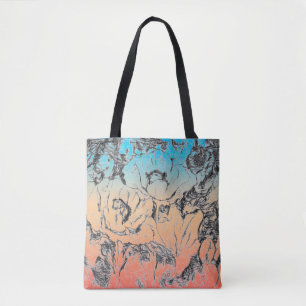 Graue Blume, Pfefferlinge, Blumengras Tasche