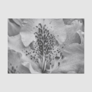 graue Blume Seidenpapier