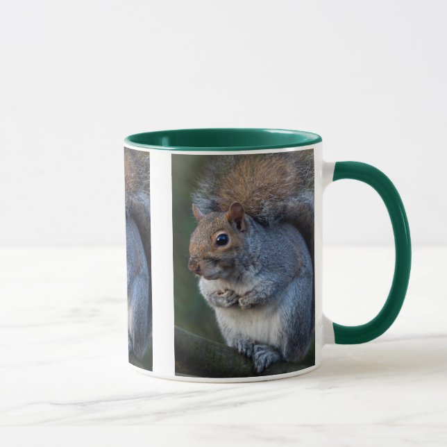 Graue EichhörnchenTasse Tasse (Rechts)