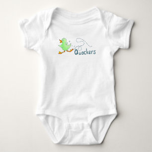 Graue Entendecker Baby Strampler