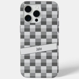 Graue Farbblöcke Case-Mate iPhone Hülle