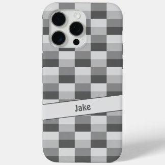 Graue Farbblöcke Case-Mate iPhone Hülle