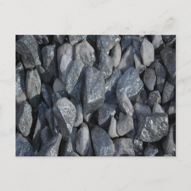 Graue Felsen Postkarte (Vorderseite)