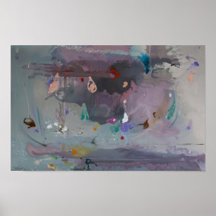Graue Feuerwerk - 2000 Helen Frankenthaler - Poster