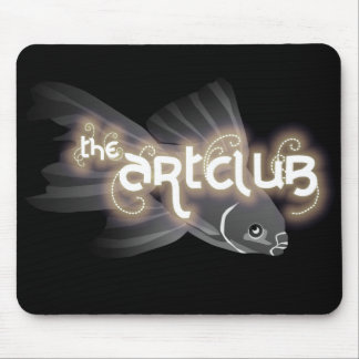 Graue Fisch-Mausunterlage Mousepad