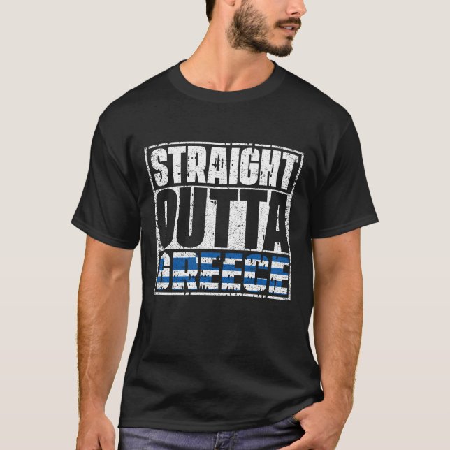 Graue Flagge T-Shirt (Vorderseite)