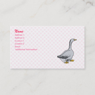 Graue Gans Visitenkarte