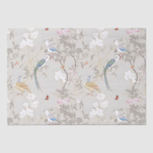 Graue Gärten Chinoiserie Wrapping Paper Seidenpapier