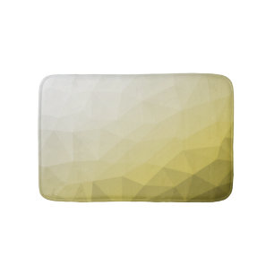 Graue gelbe ombre Mesh cool elegantes Muster Badematte