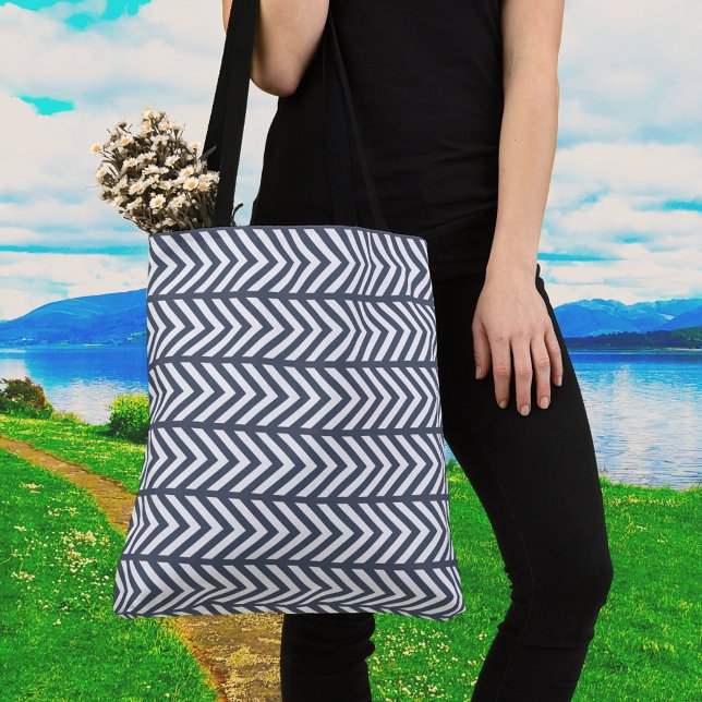 Graue gemusterte Tote-Tasche Tasche (Von Creator hochgeladen)