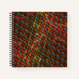 Graue "gerahmte Augen", Gräber, Quadrate oder rote Notizbuch