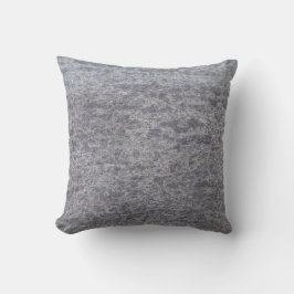 Graue, gesprenkelte Marmorplatte mit festem Rücken Kissen
