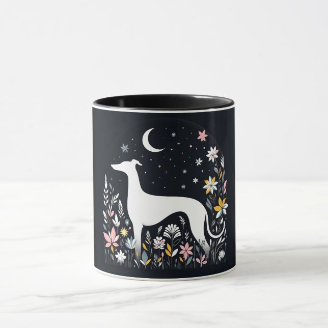 Graue Graublüten Tasse (Zentrum)