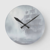 Graue, graue Nebel Piratenschifffahrt Ruhestand