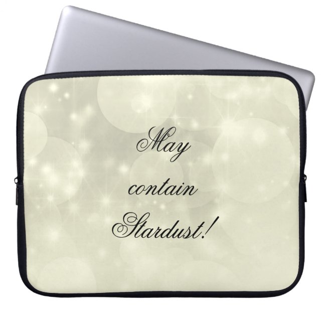 Graue/graue Silber sparkle Laptop Gehäuse. Laptopschutzhülle (Vorderseite)