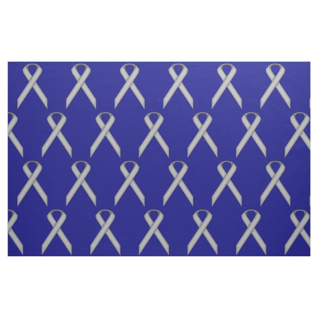 Graue/graue Standard-Ribbon Stoff (Fat Quarter (45,7 x 55,9 cm))