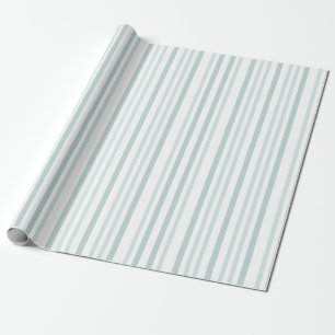 Graue graue Streifen auf weißer Linie Geschenkpapier