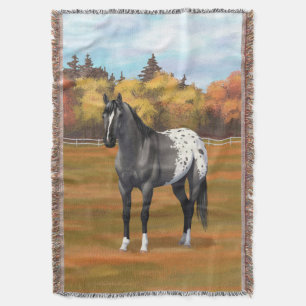 Graue Grulla Appaloosa Vierter Stallion Decke